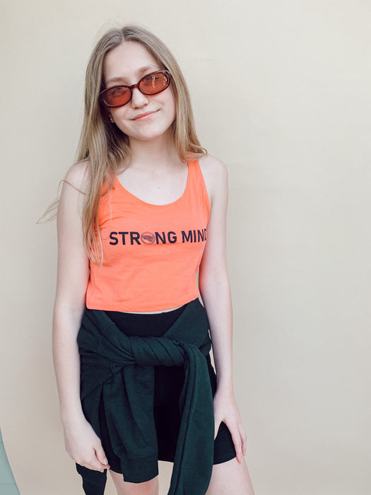 Coral Cropped Tank