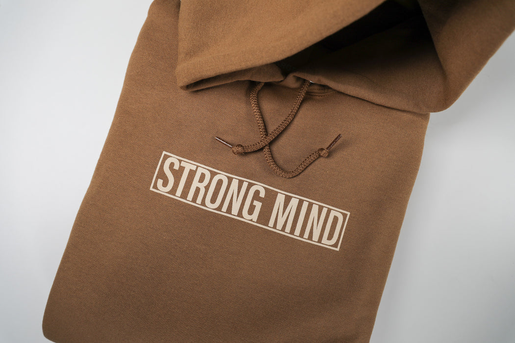 Chestnut Strong Mind Hooded Sweatshirt